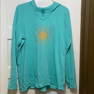 Life is Good XXL Sunshine Long Sleeved Hoodie